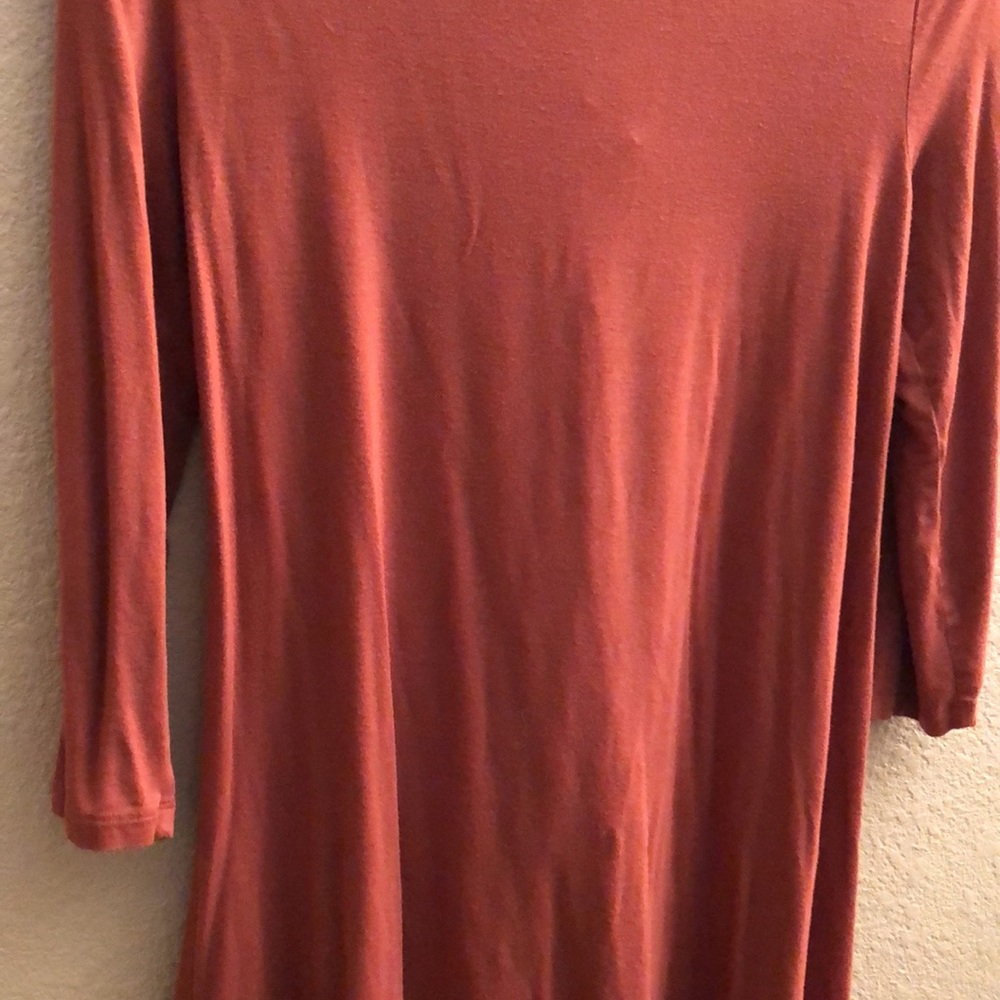 🧡 Forever 21 Burnt Orange Dress - Picture 6 of 8